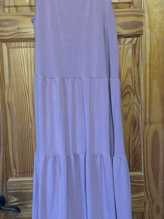 Zenana Outfitters Dresses & Skirts - Women's Lavender Tiered Maxi dress